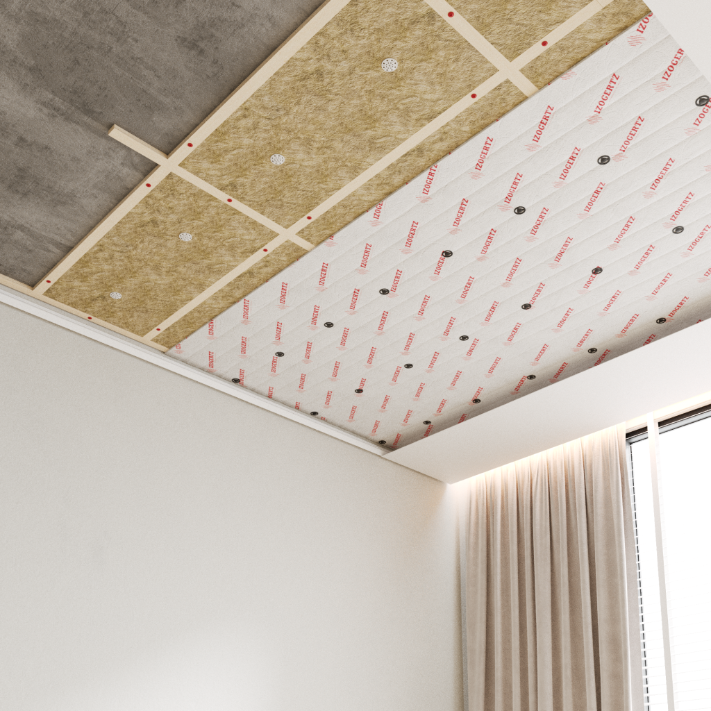 купить Акустический мат Izogertz SoundMat 14 в уп. 15м2 в Москве